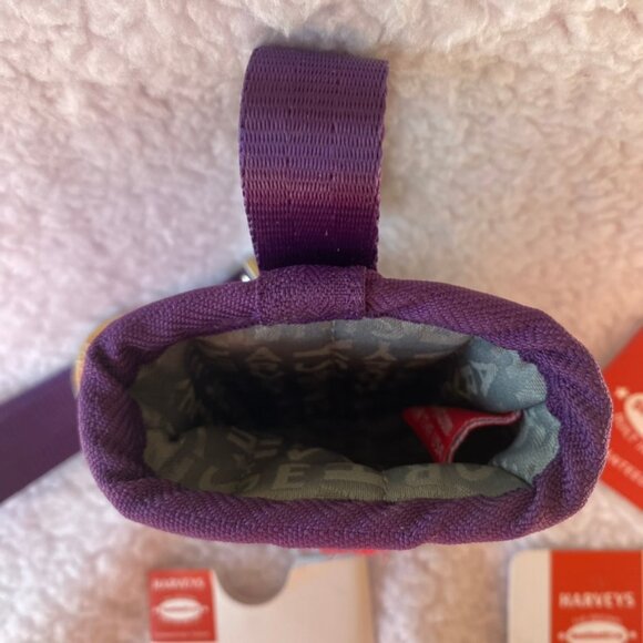 New with tags Harveys Seatbelt keychain bag in Mulberry - Picture 4 of 15